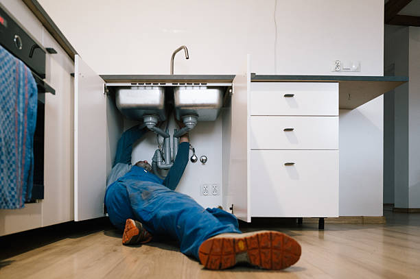 Professional Drain Cleaning technician working in Bethlehem, PA